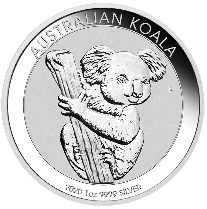 Stříbrná mince Koala 1 oz 2020