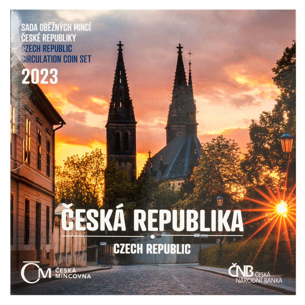 Sada oběžných mincí - Česká republika 2023