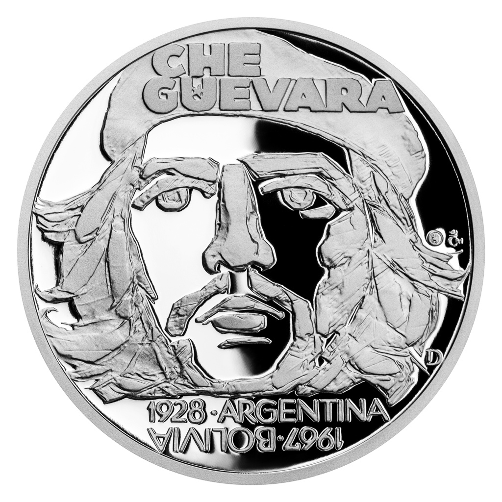 Stříbrná medaile - Kult osobnosti - Che Guevara 1 oz proof 2023