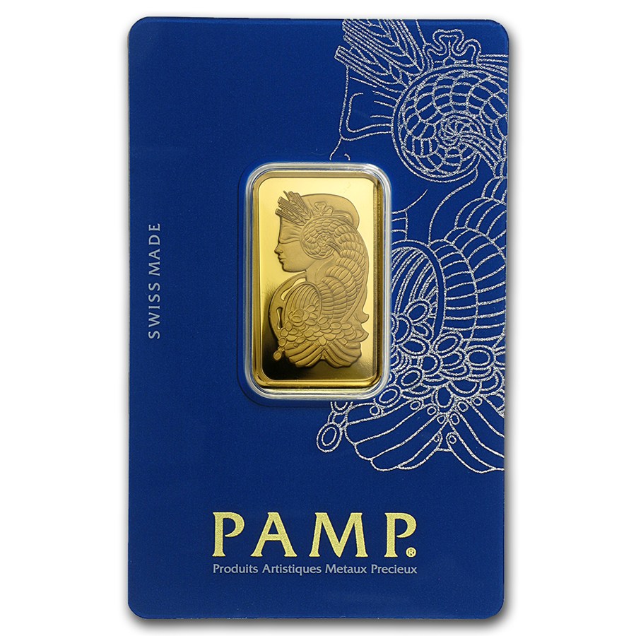 Zlatý investiční slitek 20 g PAMP