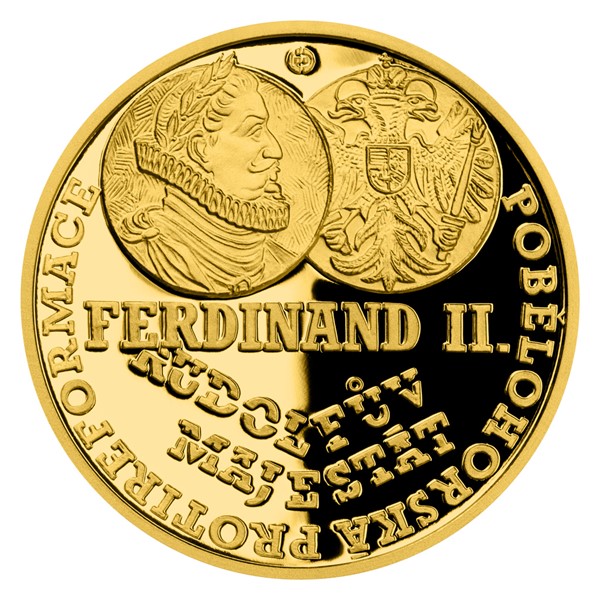 Zlatá mince Staroměstská exekuce - Doba temna 1/4 oz proof 2021