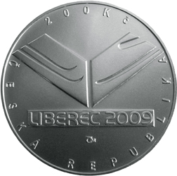 Stříbrná mince FIS mistrovství světa v klasickém lyžování proof
