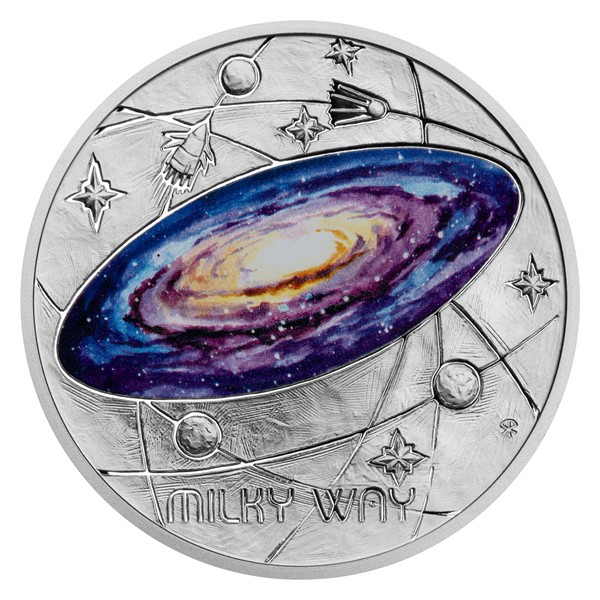 Stříbrná mince Mléčná dráha - Mléčná dráha 1 oz proof 2022 