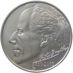 Stříbrná mince Gustav Mahler b.k.