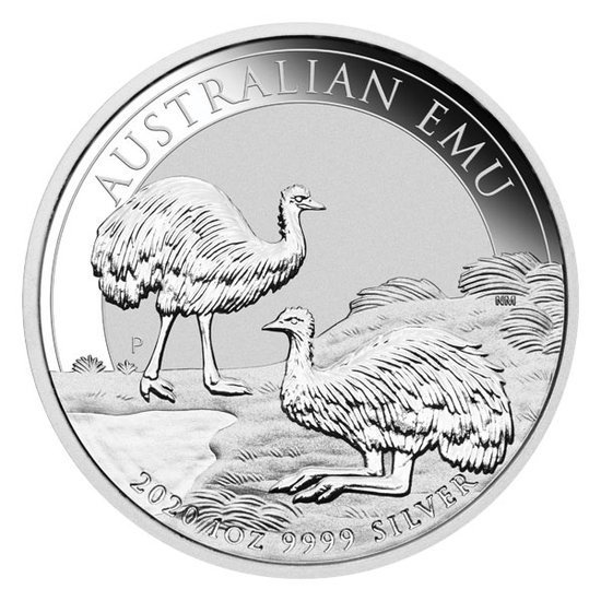 Stříbrná mince Australian Emu 1 oz