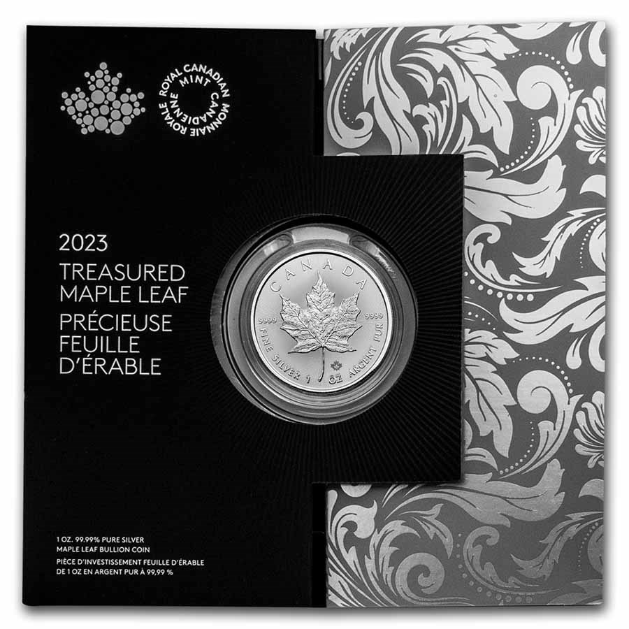 Stříbrná mince Dárkový Maple Leaf 1 oz BU 2023