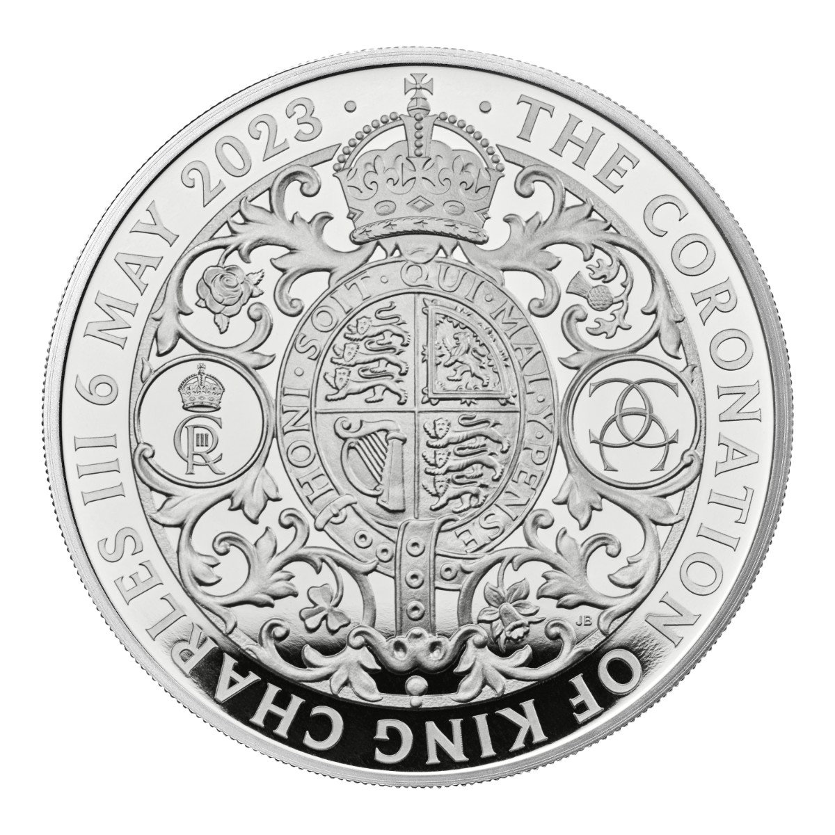 Stříbrná mince Král Karel III. - Korunovace 1 oz proof 2023