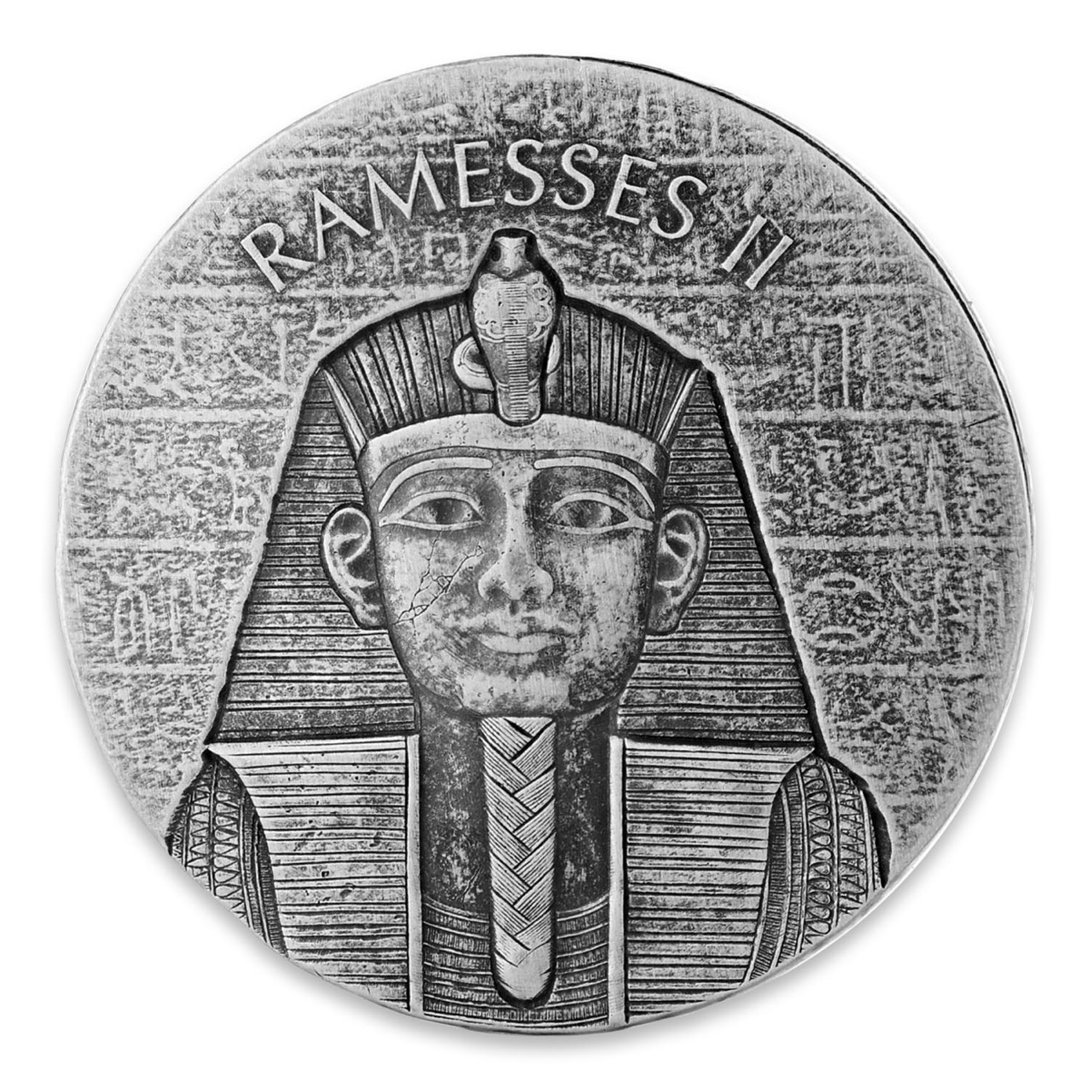 Stříbrná mince Ramesses II  2 oz 2017
