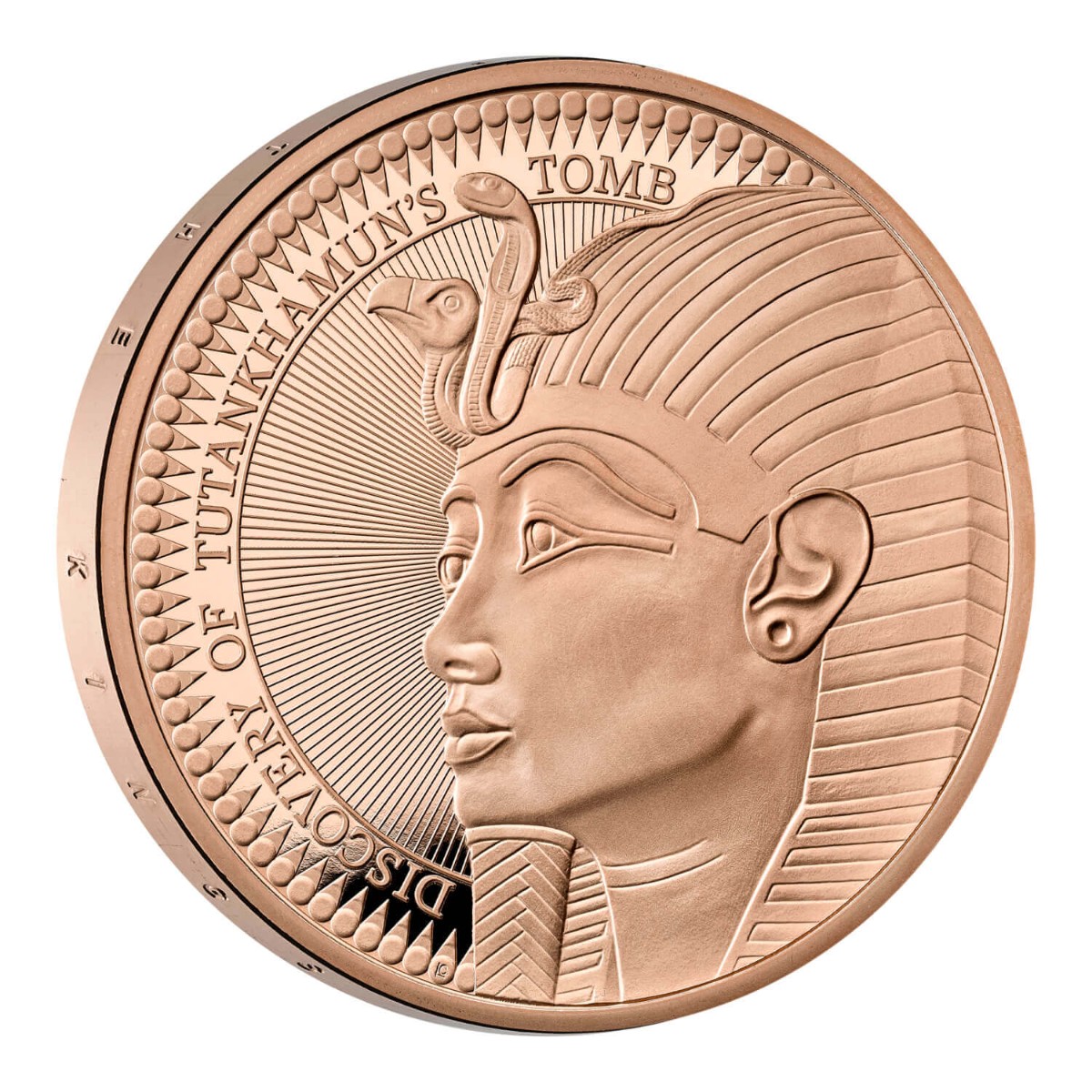 Zlatá mince Tutanchamon - 100. výročí nalezení hrobky 39.94 g proof 2022