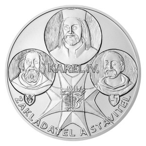  Stříbrná mince Karel IV. - Zakladatel a stavitel 1 kg BU 2022