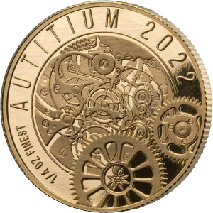  Zlatá mince Autitium 1/4 oz zlato, titanium 2022