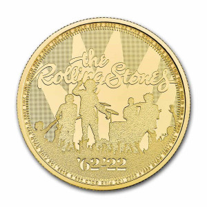  Zlatá mince Hudební legendy - Rolling Stones 1 oz BU 2022