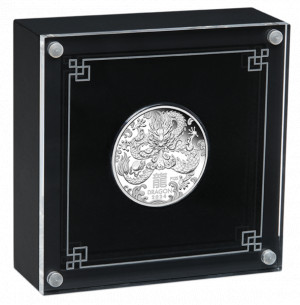 Stříbrná mince Rok Draka 1/2 oz proof 2024 Lunární série III
