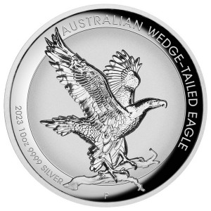 Stříbrná mince Orel klínoocasý 10 oz incused 2023