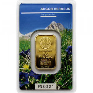 Zlatý investiční slitek 10 g Argor-Heraeus Limited Edition Summer 2019