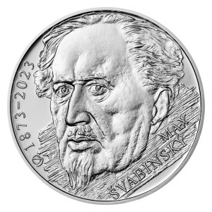 Stříbrná mince Max Švabinský 200 Kč BU 2023