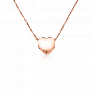 Zlatý náhrdelník Heart Basic Barva: Růžové zlato