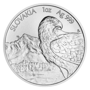 Stříbrná mince Orel 1 oz BU 2021