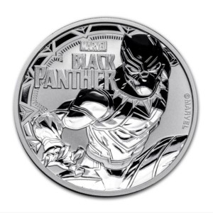 Stříbrná mince Marvel - Black Panther 1 oz