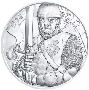 Stříbrná mince Leopold Bábenberský 1 oz 2019 - první emise