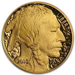 Zlatá mince American Buffalo 1 oz proof 2010