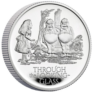 Stříbrná mince Alenka v zemi za zrcadlem 1/2 oz proof 2021