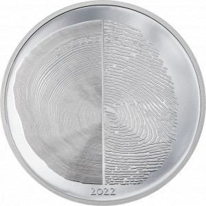 Stříbrná mince Kruhy života 1 oz proof 2022