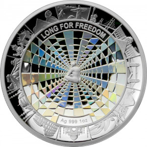 Stříbrná mince Long for Freedom 1 oz proof 2022