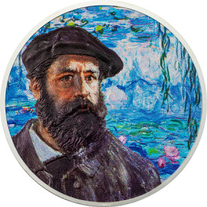 Stříbrná mince Masters of Art - Claude Monet 2 oz proof 2023