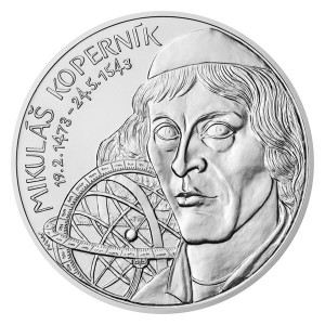 Stříbrná mince Mikuláš Koperník 1 kg BU 2023