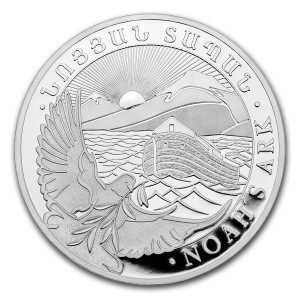 Stříbrná mince Noemova archa 1 oz