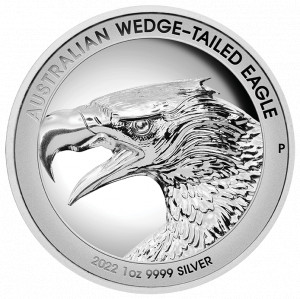 Stříbrná mince Orel klínoocasý 1 oz proof vysoký reliéf 2022