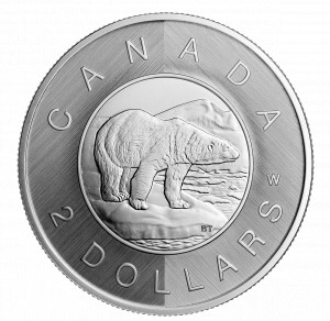 Stříbrná mince Tribute - Lední medvěd 1 oz proof 2023