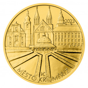 Zlatá mince Kroměříž 1/2 oz b.k. 2023