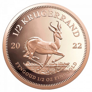 Zlatá mince Krugerrand 1/2 oz