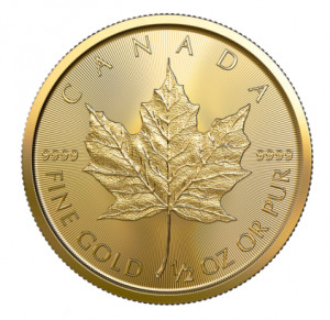 Zlatá mince Maple Leaf 1/2 oz